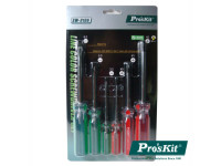 PROSKIT Conjunto de 6 Chaves Fendas/Philips PROSKIT Conjunto de 6 Chaves Fendas/Philips